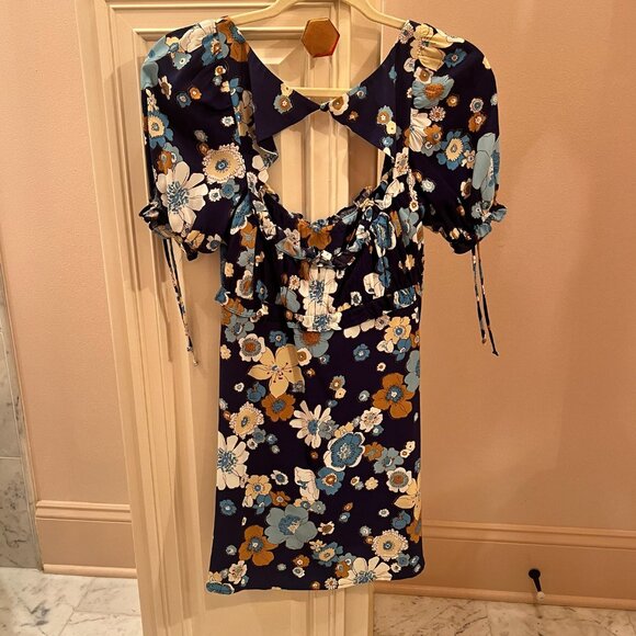 For Love and Lemons Magnolia Mini Dress Size XS - Picture 5 of 8